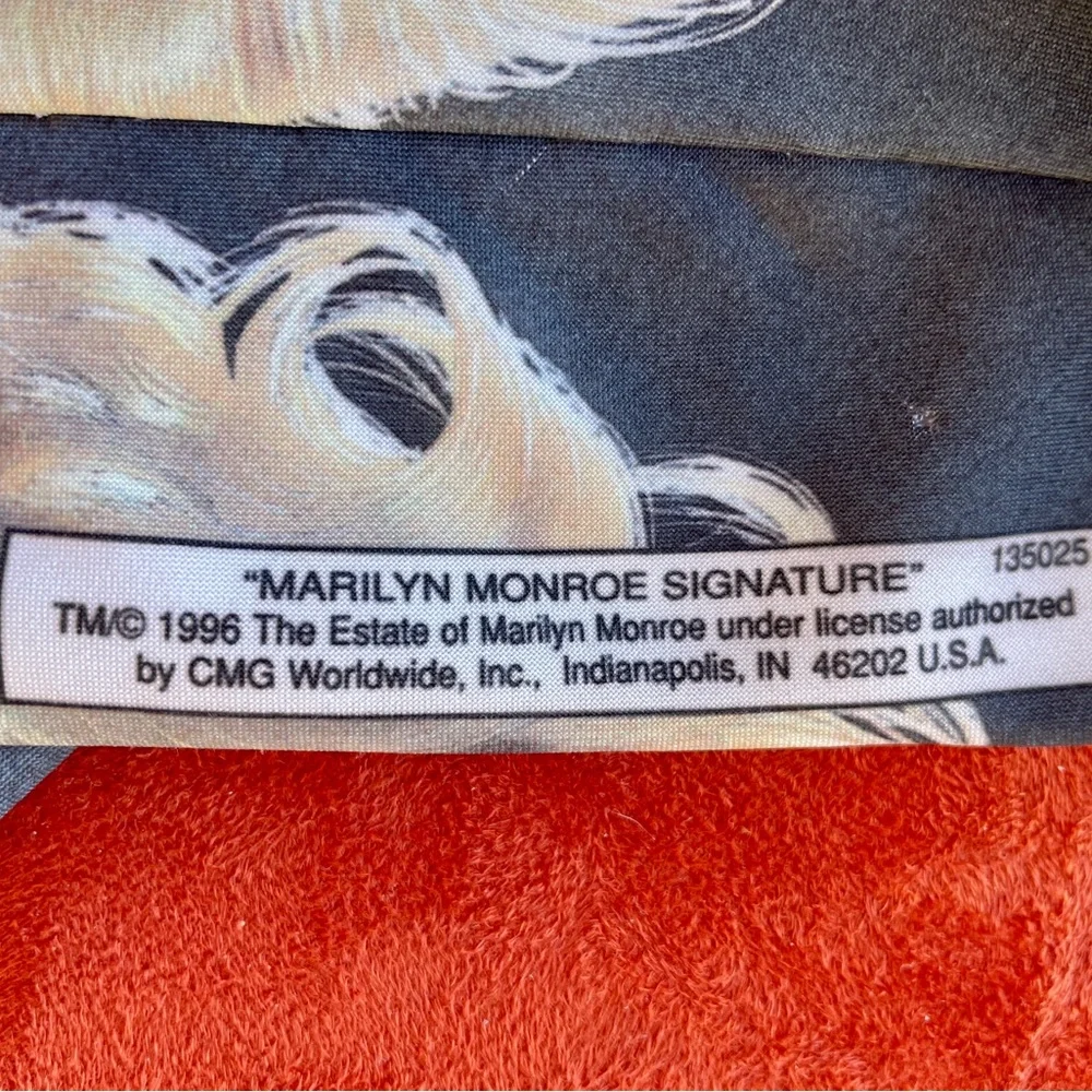 RALPH MARLIN Wearable Art MARILYN MONROE Necktie Made in USA